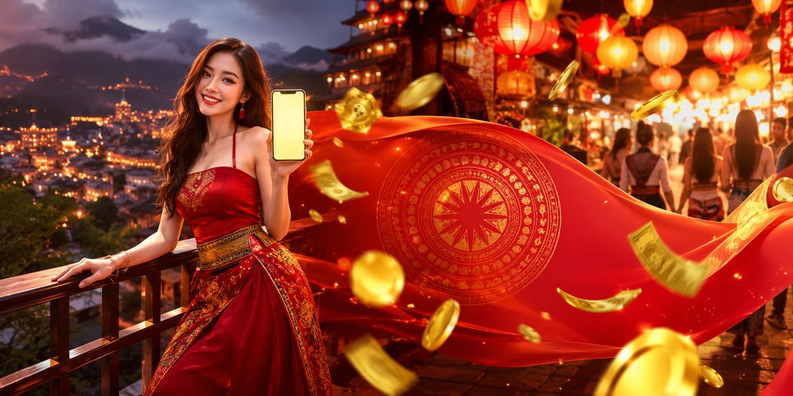 Người dùng tại chợ đêm Sapa trải nghiệm cashback và khuyến mãi từ nền tảng giải trí trực tuyến