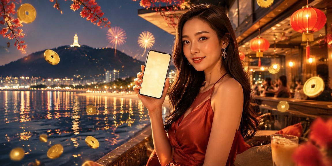 Người dùng tại Vũng Tàu chơi mobile casino với ly cà phê bên cạnh